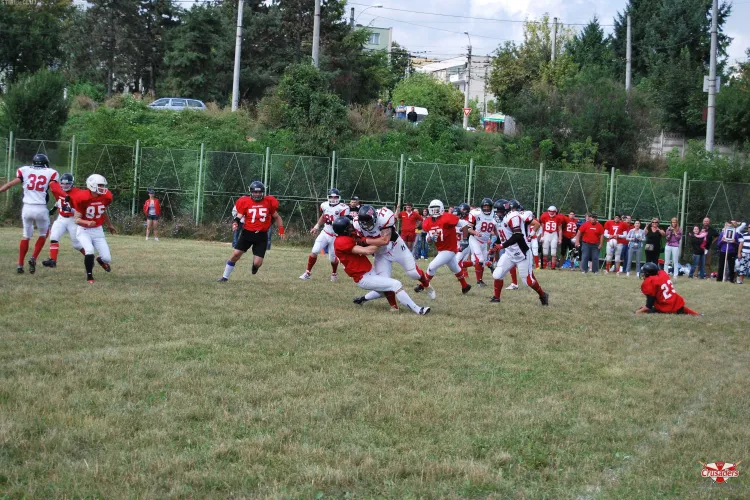 Cluj Crusaders a pierdut in finala campionatului national de fotbal american!