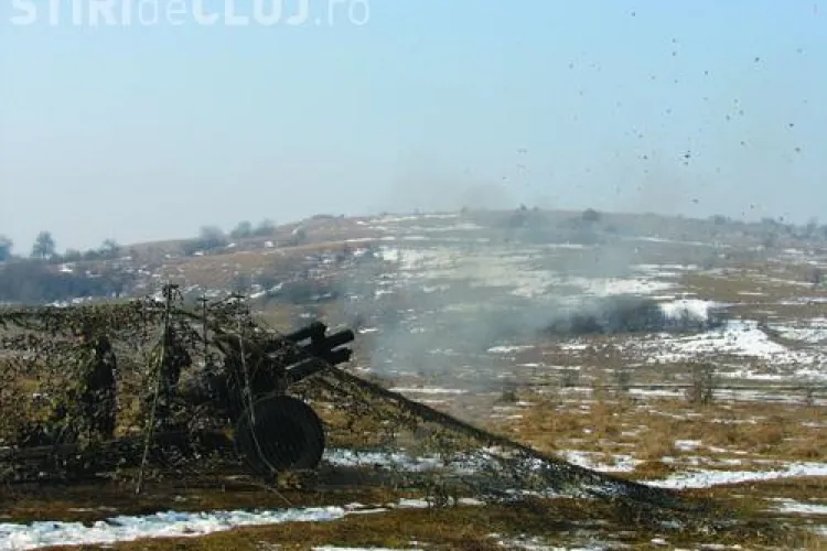 Explozie in poligonul Cincu, judetul Brasov! - BREAKING NEWS