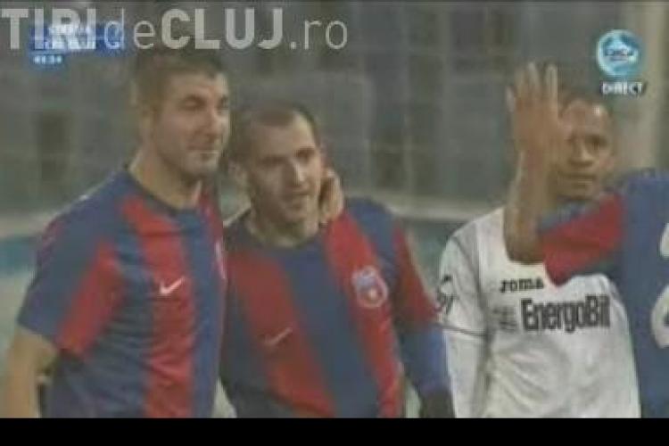 Gol Stancu! Steaua - CFR Cluj 2-1 / VIDEO