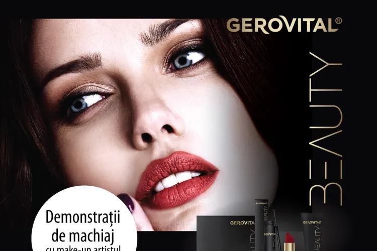 Farmec deschide un nou magazin Gerovital în Cluj-Napoca și oferă demonstrații gratuite de machiaj