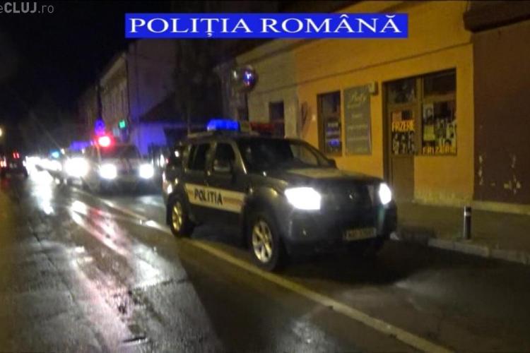 Razii în cluburi și localuri la Cluj! Polițiștii au ”vânat” consumatorii și traficanții de droguri VIDEO