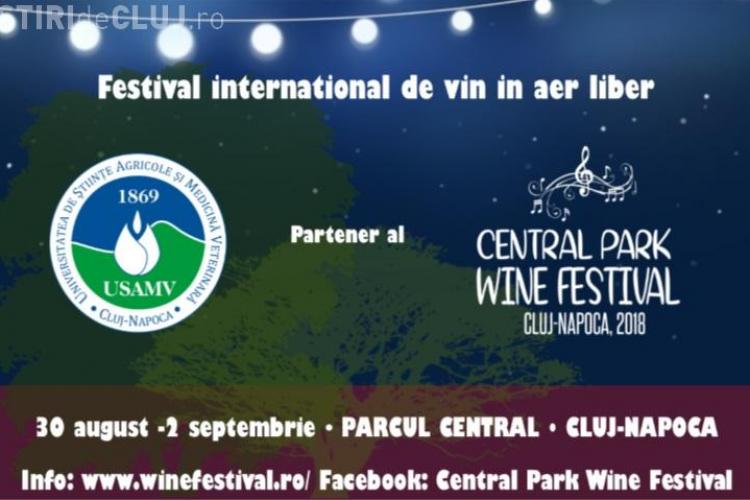 Universitatea de Științe Agricole și Medicină Veterinară din Cluj-Napoca, partener al Central Park Wine Festival
