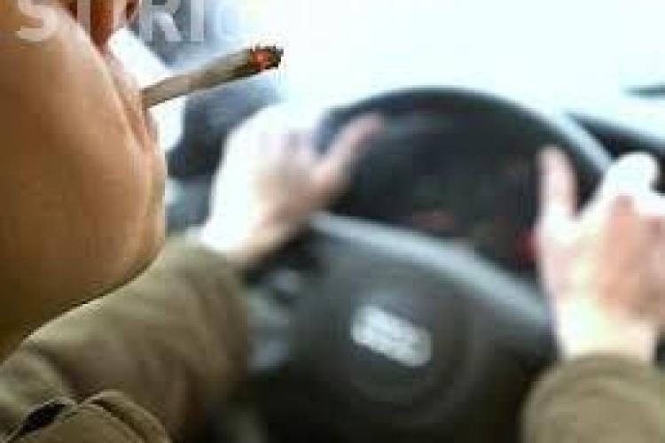 Șofer prins drogat la volan în toiul nopții, la Cluj. Polițiștii l-au oprit în Hașdeu