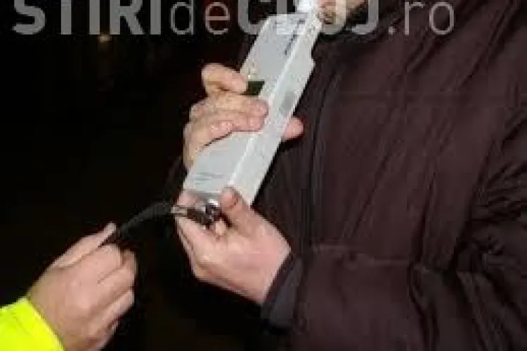 O altă zi, un alt clujean prins beat la volan. Ce alcoolemie avea