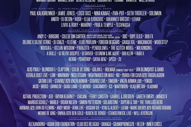 Organizatorii UNTOLD anunță că line-up-ul festivalului se completează cu alți 130 de artiști