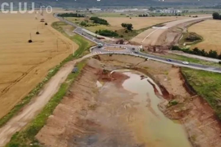 Va mai trece o vreme pana vom circula pe autostrada Sebes-Turda. Vezi cum arata santierul! VIDEO