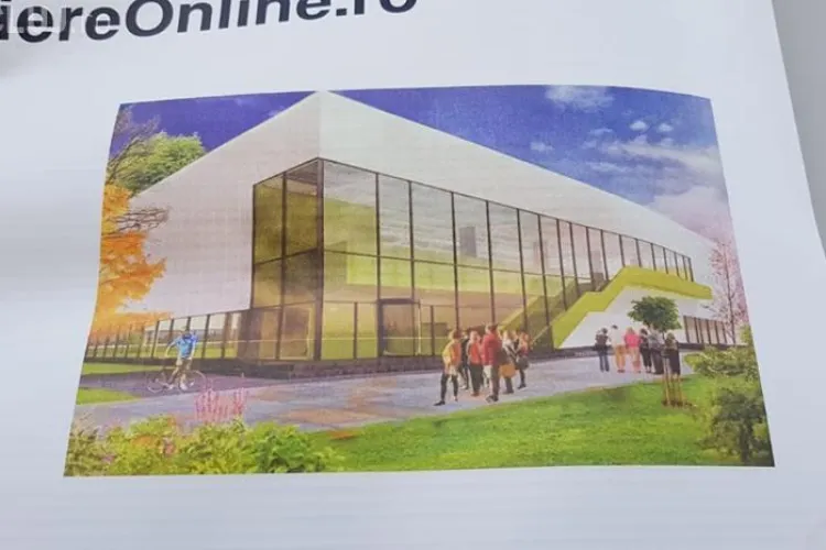 Chinteniul construiește în 5 luni o sală de sport modernă. Urmează Aquapark -ul