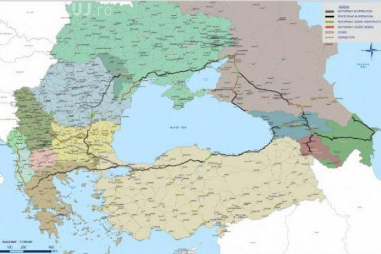 Cum va arăta super autostrada din jurul Mării Negre. Rusia a început lucrările
