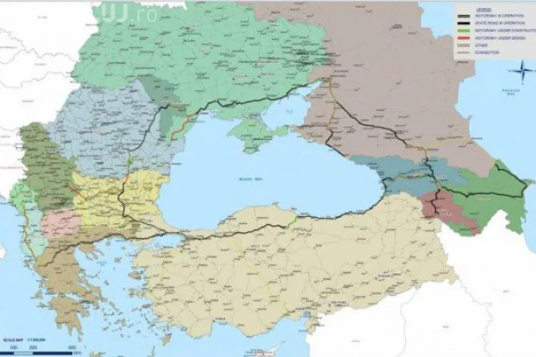 Cum va arăta super autostrada din jurul Mării Negre. Rusia a început lucrările