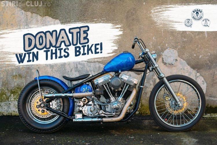 Tombola Beard Brothers oferă o motocicletă. Banii vor fi folosiți pentru a cumpăra o ambulanță