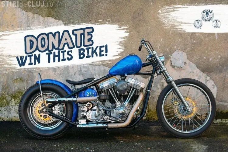 Tombola Beard Brothers oferă o motocicletă. Banii vor fi folosiți pentru a cumpăra o ambulanță