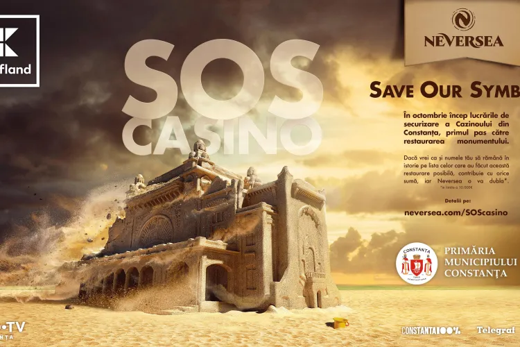 NEVERSEA lansează campania "S.O.S. CAZINO” Constanța!