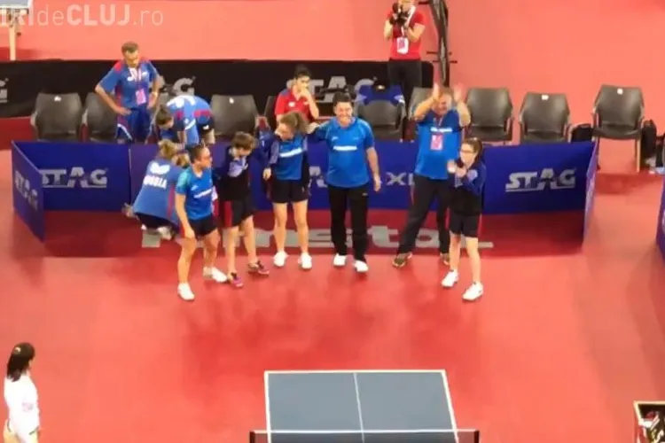 România a câștigat la Cluj finala Campionatelor Europene de Tenis de masă - VIDEO
