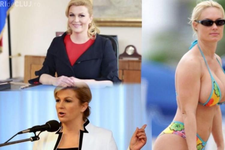 ”Preşedinta Croaţiei, în costum de baie”. De fapt, a fost un fake news - FOTO