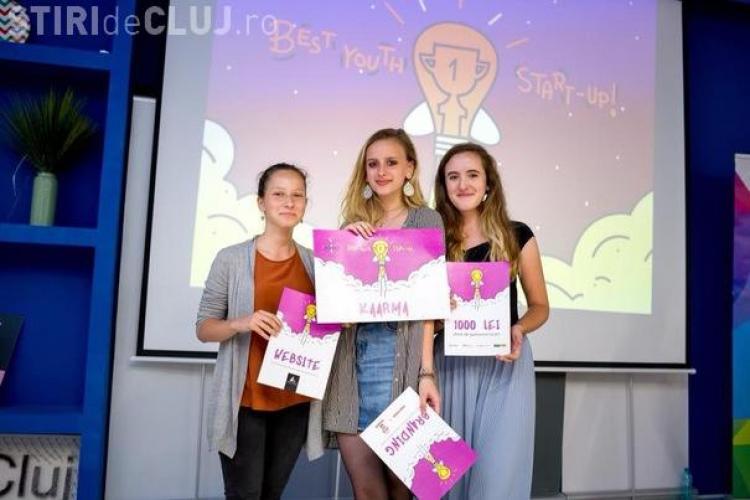 Trei eleve din Cluj-Napoca au castigat un concurs de start-up-uri! Vezi pentru ce proiect au reusit niste adolescente sa obtina finantare