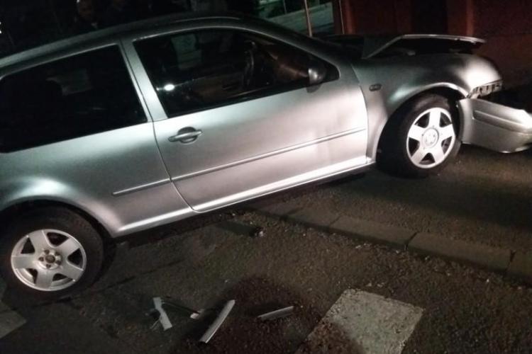 Accident în Florești urmat de fugă de la locul faptei! Șoferul este căutat - FOTO