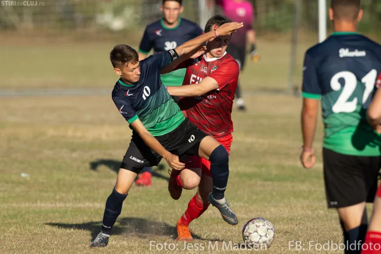 Fotbaliștii de la Sporting Cluj-Napoca au reprezentat cu brio România la Dana Cup Danemarca - FOTO