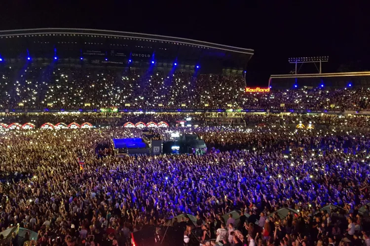 Black Eyed Peas au dominat Cluj Arena, în ultima seară Untold 2018 - VIDEO