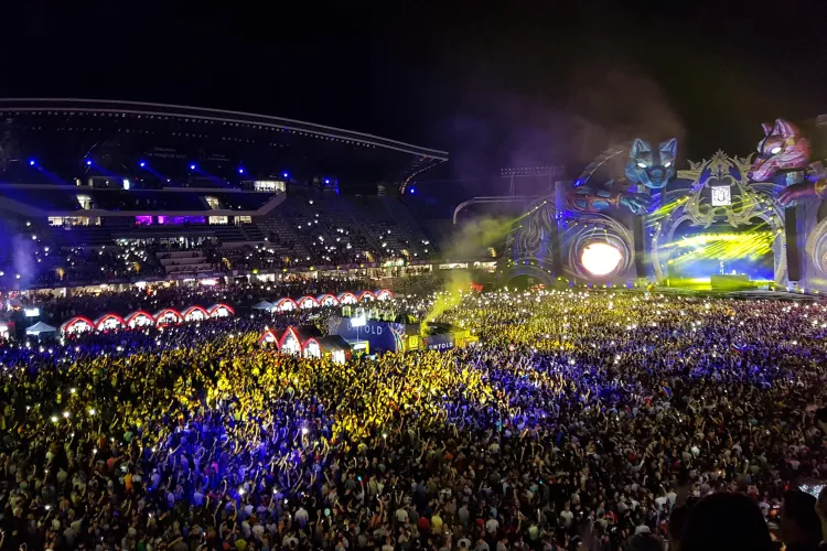 60.000 de oameni pe stadion, la Untold: ”M...PSD!” - VIDEO