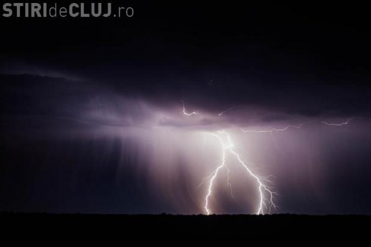 Cod galben de furtuni la Cluj. Ce localități sunt afectate