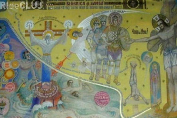 Profeţia pictată a părintelui Arsenie Boca. Imagini premonitorii din biserica pictată de Sfântul Ardealului