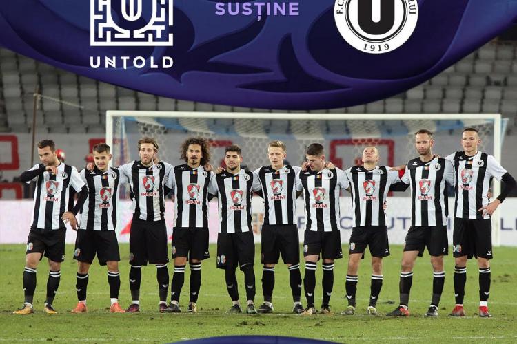 UNTOLD a devenit sponsor oficial al echipei de fotbal Universitatea Cluj