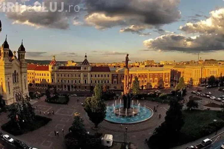 Boc anunță modernizarea Pieței Avram Iancu. NIMENI nu se atinge de statuia lui Avram Iancu