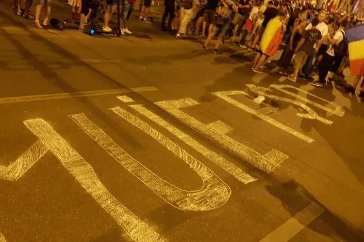 Imnul Golanilor a răsunat în centrul Clujului - VIDEO