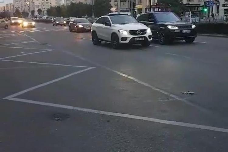 Cluj-Napoca: Nesimțiți cu mașini de lux. Ce au făcut șoferii? - VIDEO