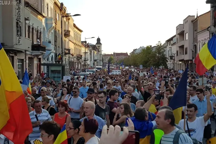 Ziua 3 de proteste la Cluj! La ce oră are loc evenimentul