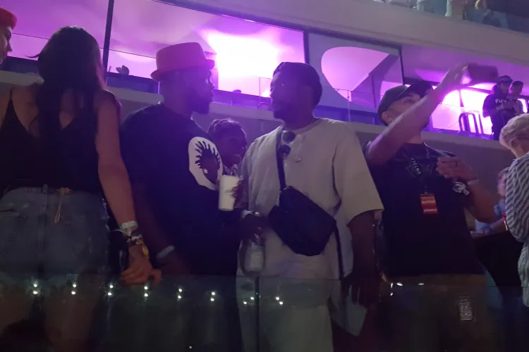 Will.i.am, liderul Black Eyed Peas, s-a distrat la Untold - FOTO