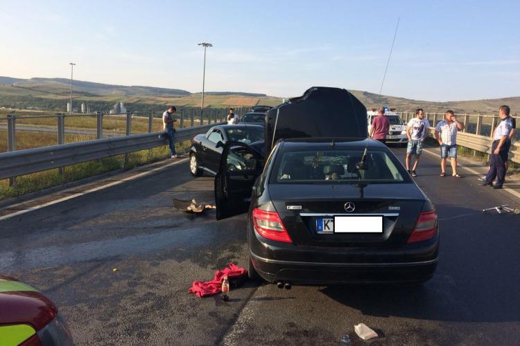 După accidentul de la Gilău, se cer separatoare pe bretelele de pe Autostrada Transilvania