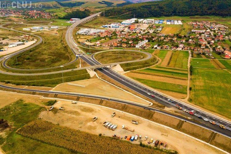 Surse: Pe noua autostradă a Clujului s-ar putea circula în această săptămână