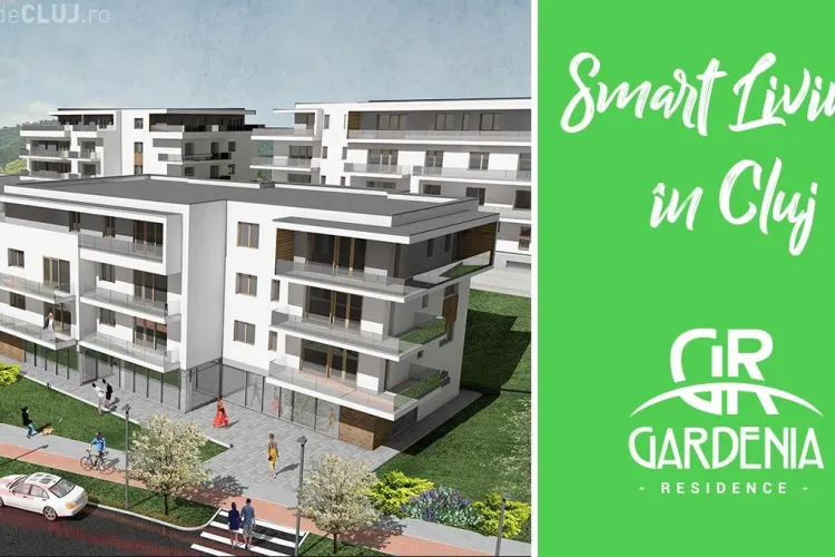 Smart City, Smart Living: un concept inovator adoptat în Cluj de Gardenia Residence! (P)