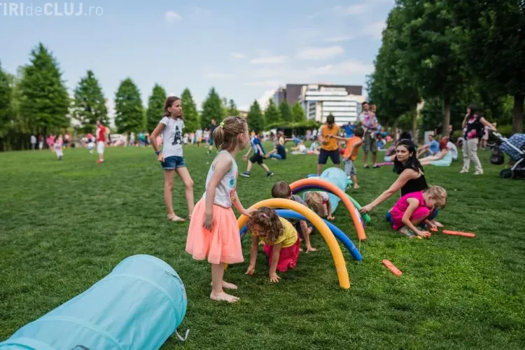 Vino duminică la Kiddy Festival, în Iulius Parc: Jocuri antrenante, ateliere creative și activități captivante