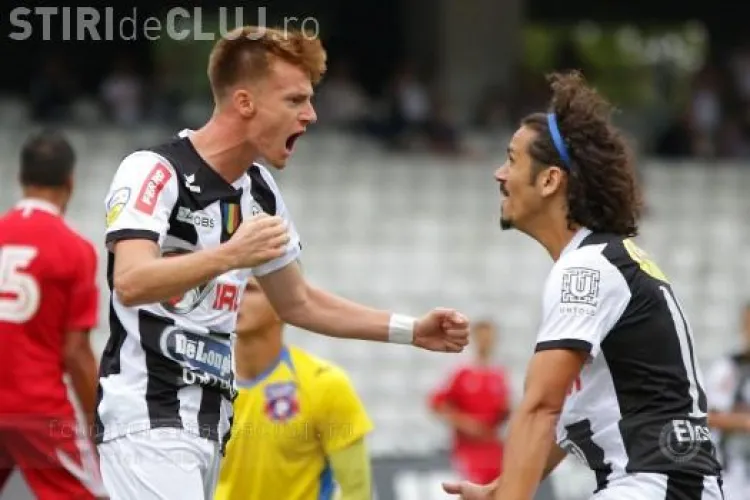 U Cluj a bătut Aerostar, scor 3-2. Fanii l-au CERTAT pe Falub