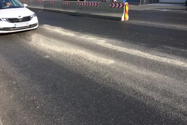 Cluj: Amendă de 6000 de lei pentru că a murdărit șoseaua la IRA, Mărăști