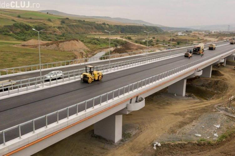 GATA! În această lună se deschide noua autostradă a Clujului. Va fi un fel de centură - VIDEO
