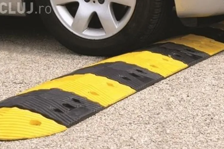 Sunt utile limitatoarele? Pe 2 străzi din Cluj-Napoca a scăzut numărul accidentelor cu 100%