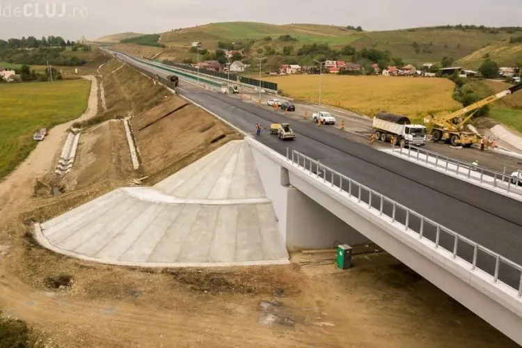 Când se deschide traficul pe autostrada Gilău - Nădășelu
