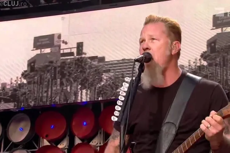 Alt concert mare la București! Trupa Metallica cântă în august 2019