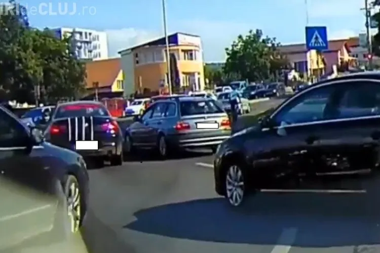 BMW proaspăt reparat, la un pas să fie retrimis în service - VIDEO