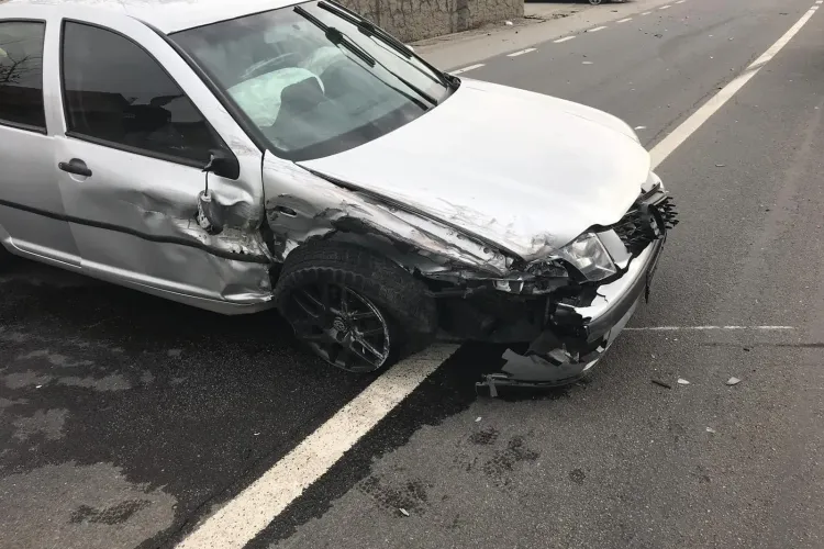 Accident cu două victime la Jucu FOTO