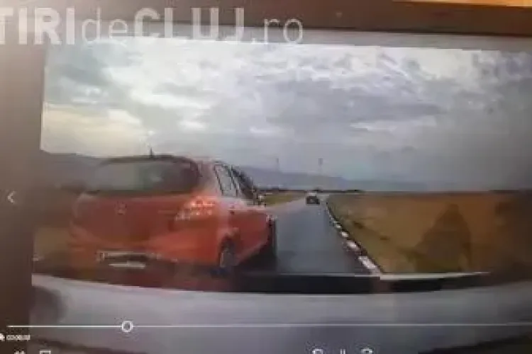 Cocalar pe centura Florești. S-a TURAT pentru că nu a putut depăși - VIDEO