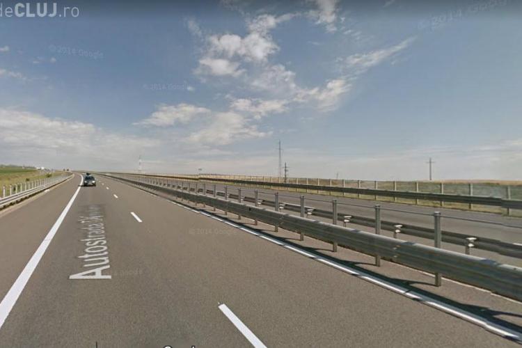 Șofer mort pe Autostrada Transilvania. A căzut de pe un viaduct la Săndulești