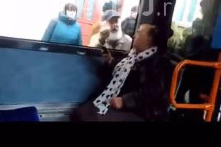 Circ fără bani într-un troleibuz din Cluj-Napoca - VIDEO