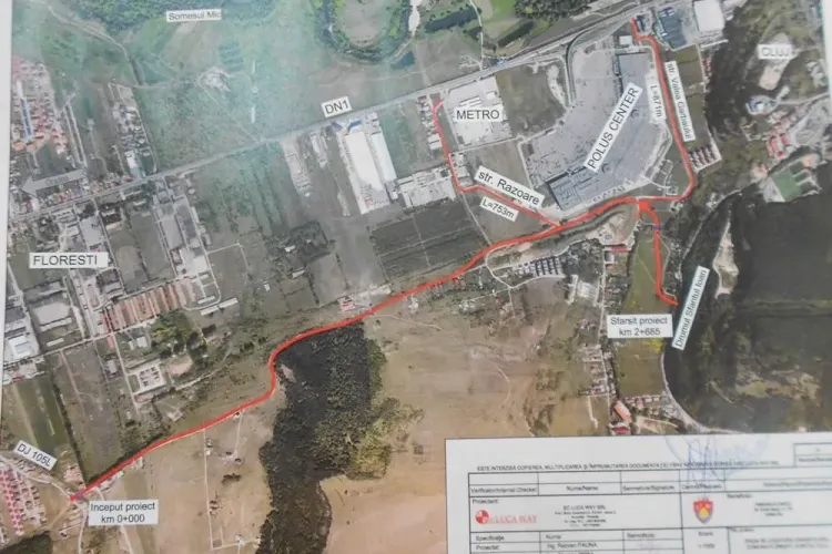Contractul pentru execuția Centurii din Florești a fost reziliat