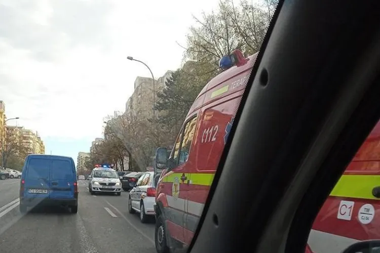 Motociclist accidentat pe Calea Florești FOTO