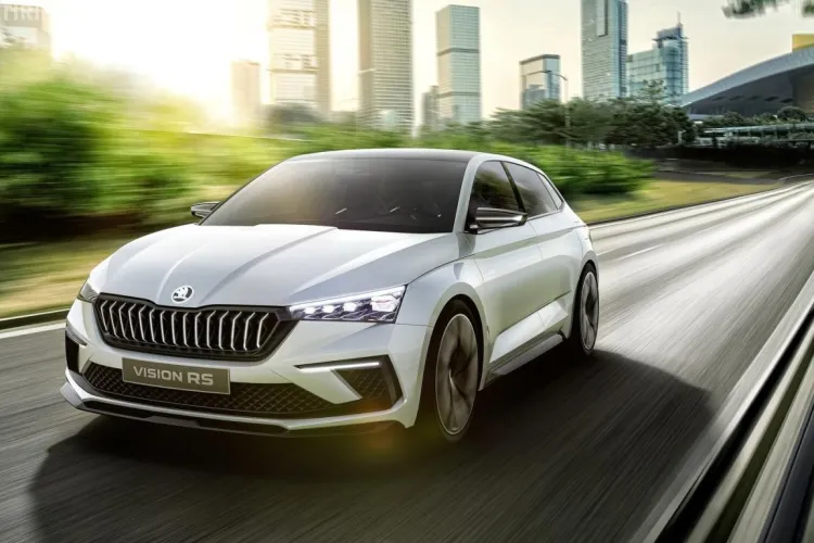 Skoda Vision RS, un rival real pentru VW Golf - FOTO