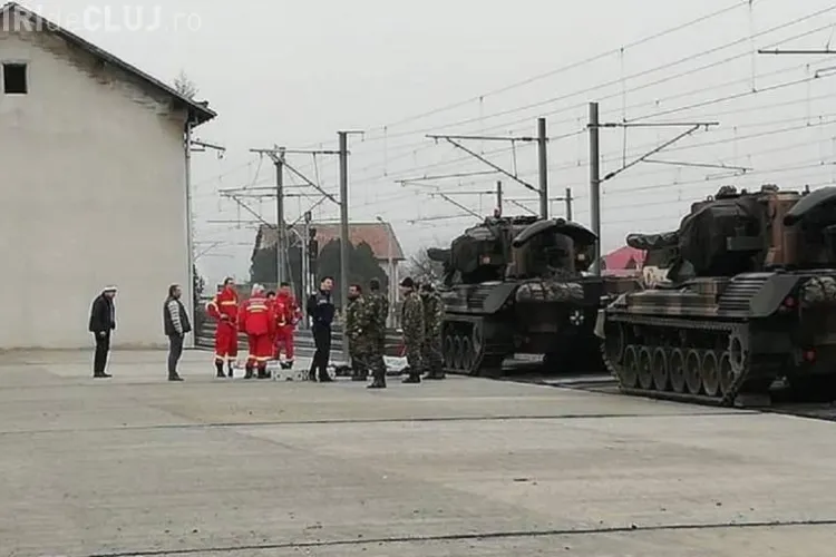 Militar clujean, electrocutat în gara din Alba Iulia, în timpul pregătirilor pentru 1 Decembrie